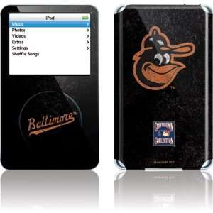   Orioles   Cooperstown Distressed skin for iPod 5G (30GB): MP3 Players