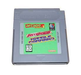 Asteroids Missile Command Nintendo Game Boy, 1995  