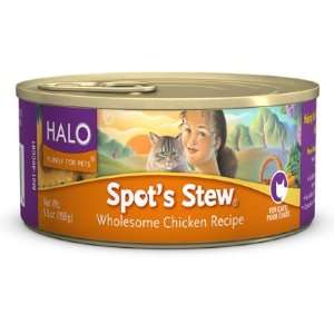  Spots Stew Cats Cans Wholesome Chicken 12/5.5oz Pet 