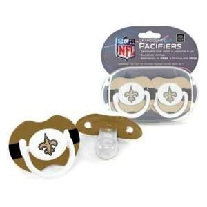  New Orleans Saints Pacifier   2 Pack: Baby