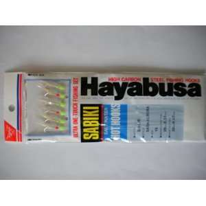  Hayabusa USA inc Sabiki Rig Saba Aurora size 12 6drop 30lb 