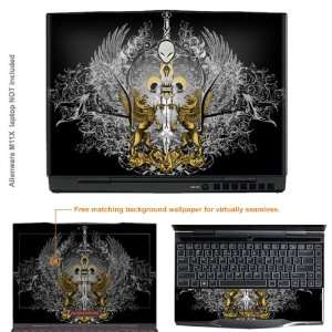   Decal Skin Sticker for Alienware M11X case cover M11x 557 Electronics