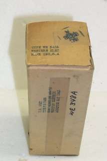 Western Electric 348A Amplifier tube NOS 1945 lot 16  