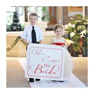   Here Comes the Bride Custom Wedding Banner