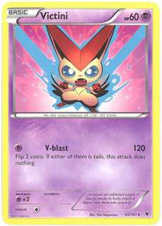 Pokemon Card   Noble Victories 43/101   VICTINI (rare)   NM/Mint 