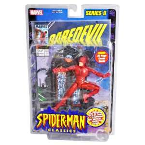  Marvel Year 2001 Series II Spider Man Classic 6 Inch Tall 