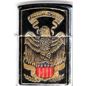 American Legend Lighter ~ #3 ~ Polished Crome Zippo Style ~ Windproof 
