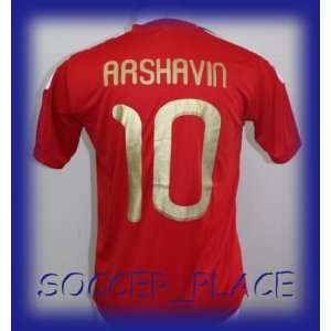   HOME ARSHAVIN 10 FOOTBALL SOCCER JERSEY MEDIUM: Sports & Outdoors