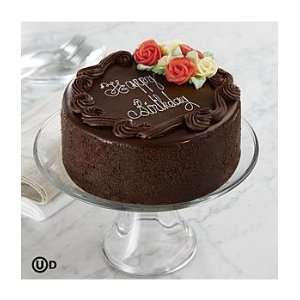 10 Three Layer Chocolate Happy Birthday Cake