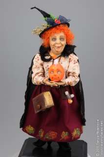 One Of A Kind Art Doll   HALLOWEEN WELCOME   by Tanya ~ Halloween 