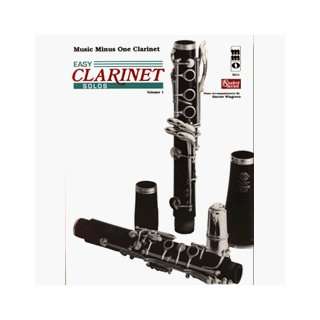  Music Minus One Clarinet Solos (Standard) Musical 