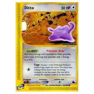 Pokemon   Ditto (51)   Skyridge   Reverse Holofoil Toys 