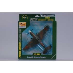  P 40E Warhawk 154th IAP 1942 WWII (Built Up Plastic) Easy 