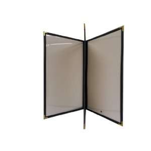  Restaurant Clear Menu Cover 8.5 x 14 With 3 Panels 6 Views 