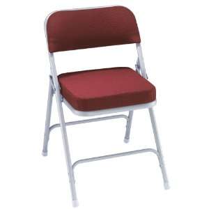  Deluxe 2 Padded Box Seat Folding Chair 