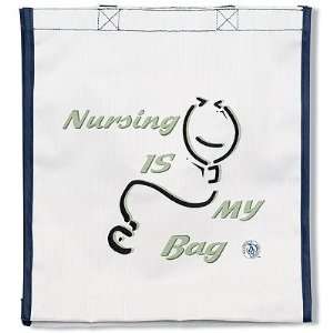  Canvas Tote Bag   Nursing is My Bag Logo   Each: Health 