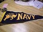 US Naval Academy   Navy Football   Lg Vintage Navy Flag   Sports 