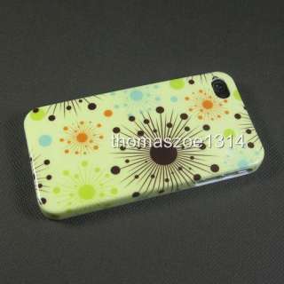 Wholesale Flower Hard Case Cover For Apple iPhone 4G 4  