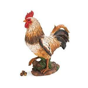   Country Rooster Figurine/Statue For Kitchen Decor: Home & Kitchen