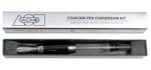   your Acme pen to a fountain pen (kit available under Acme Acessories