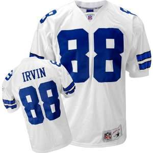   Legends Michael Irvin Authentic White Jersey: Sports & Outdoors