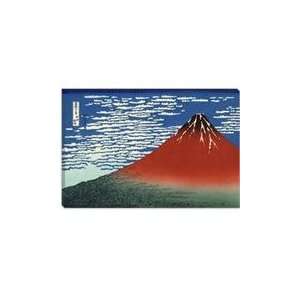  Mount Fuji in Clear Weather (Red Fuji) 1930 by Katsushika 