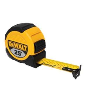 DEWALT DWHT33373L 1 1/8 Inch x 25 Foot Short Tape, 10 Foot Stand Out