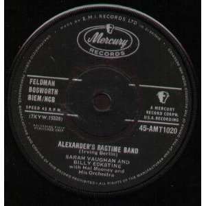   VINYL 45) UK MERCURY 1959 SARAH VAUGHAN AND BILLY ECKSTINE Music