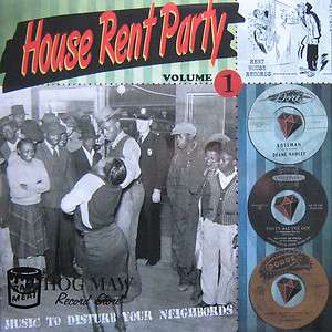   Rent Party Vol.1 LP V/A Rockabilly & Blues Boppers (Muddy Waters