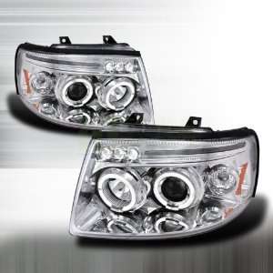  2003 2005 Ford Expedition Halo Led Projector Headlights 