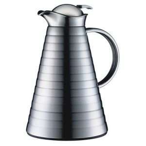  Vulcano Carafe Chrome Plated Metal with Diagonal Finish 