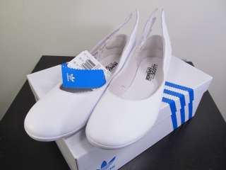 Adidas ObyO Jeremy Scott JS Wings Ballerina Flat Shoes Angel WHITE 