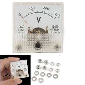   DC 300V Analog Pointer Volt Panel Meter Voltmeter