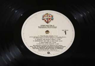   HALEN II 1979 LP w/ inner picture sleeve. Warner Bros Records  