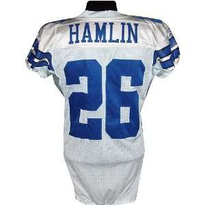 Ken Hamlin #26 Cowboys Game Issued White Jersey (Tagged 2007)