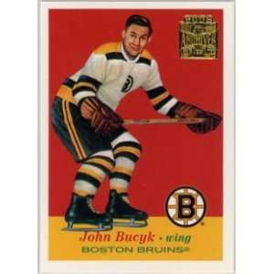  John Bucyk Boston Bruins 2001 02 Topps Archives #17 Hockey 