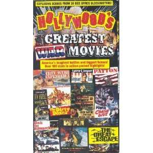 Hollywoods Greatest War Movies VHS Military Combat Film History 