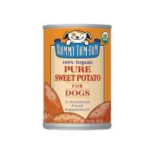    Nummy Tum Tum Pure Sweet Potato Can Dog Food Case: Pet Supplies