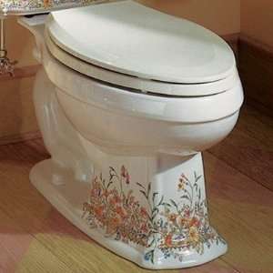  English Trellis Design on Portrait Toilet: Home 