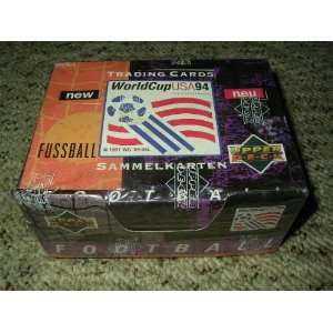 1994 Upper Deck Soccer Box   English/German Football/Fussball   30 