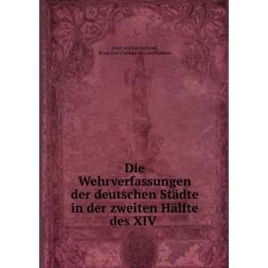   XIV . Ernst Axel Clemens von der Nahmer Ernst von der Nahmer  Books