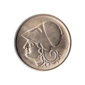   1926 Greece 20 Lepta coin Goddess Athena KM#67 UNC 