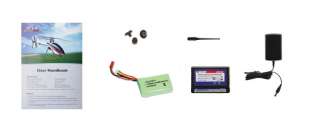 Walkera 2.4G UFLYS 4CH FP RC Helicopter 3 Axial Gyro  LCD Transmitter 
