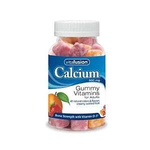  Vitafusion Calcium 500mg Gummy Vitamins For Adults 60 
