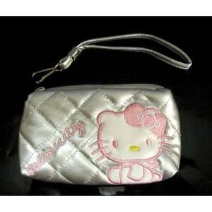    Hello Kitty Pouch Silver / with whole body 