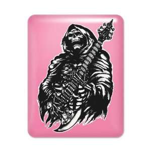   Case Hot Pink Grim Reaper Heavy Metal Rock Player 