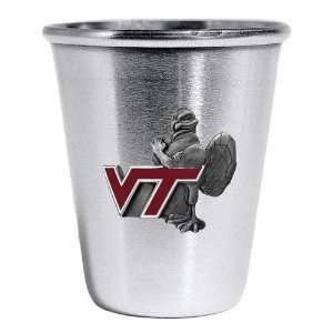 Virginia Tech Hokies NCAA Stainless Shot  Sports 