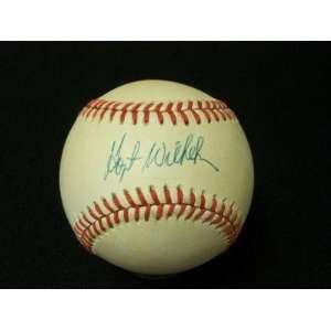  Hoyt Wilhelm Signed Baseball   ONL Feeney JSA COA 