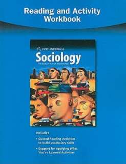   Holt McDougal Sociology Reading and Activity Workbook 