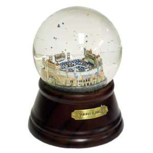  Historic Soldier Field Musical Water Globe with Wood Base 
